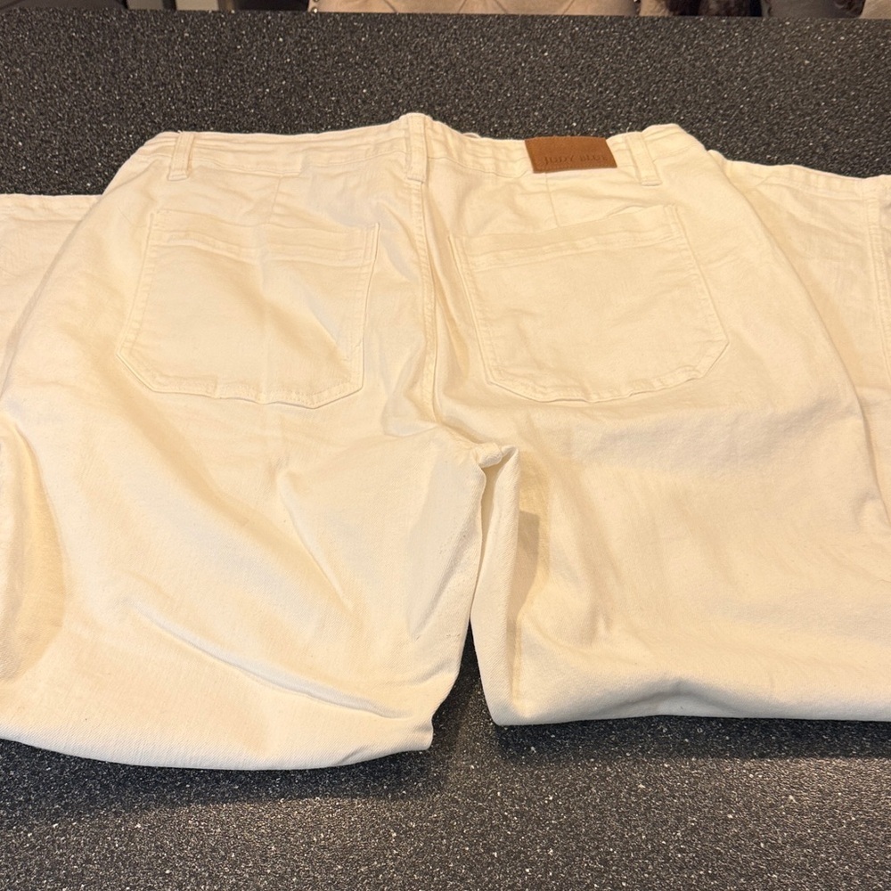 Judy Blue White Women's Jeans - 14W - Picture 7 of 10